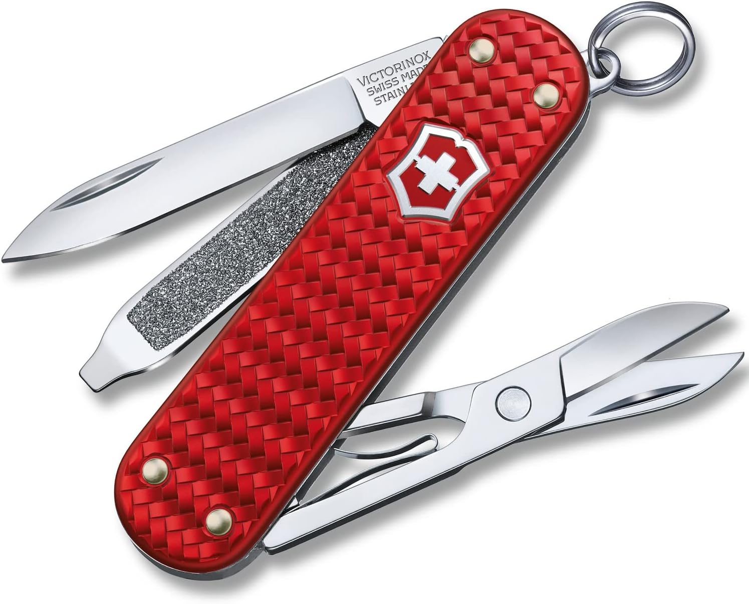 Classic SD Precious Alox 5 Function Iconic Red Pocket Knife