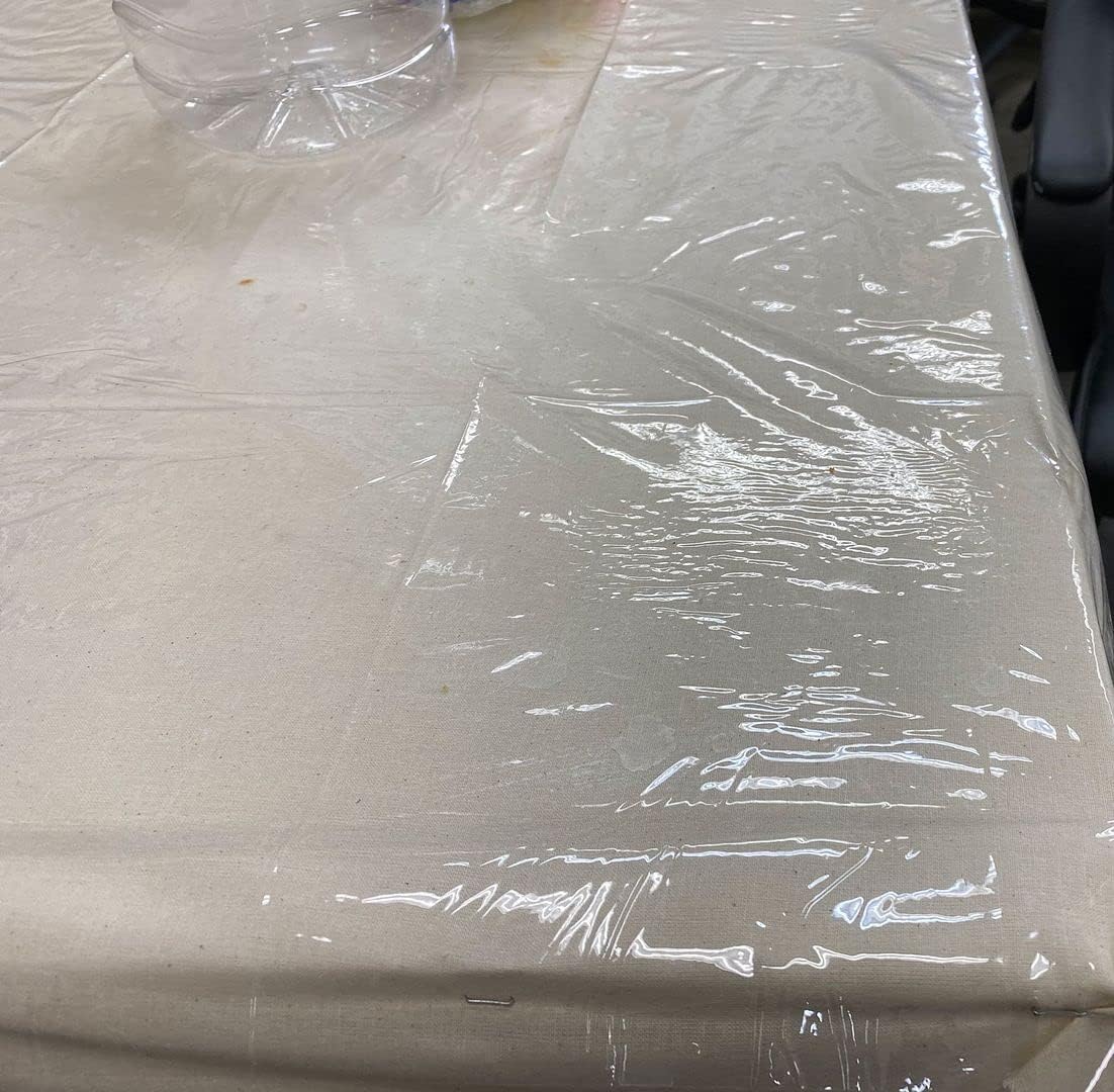 Mybecca Clear Marine Vinyl 5 Yards Gauge 4 Sold by Roll