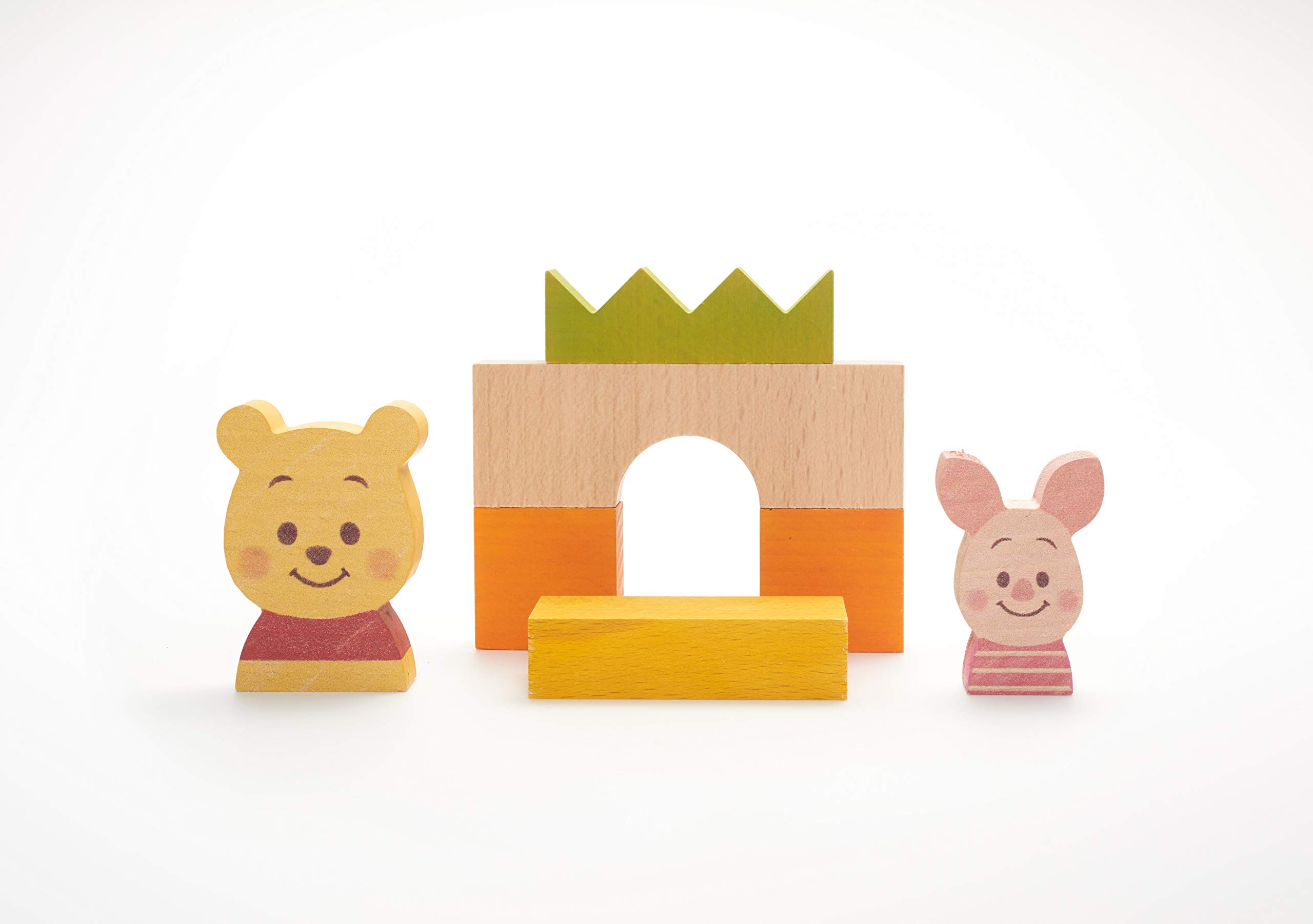 Amazon | Disney KIDEA プー TYKD00109 | 積み木 | おもちゃ