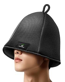 Amazon.co.jp: [Geer Top] サウナハット 髪の傷み防止 深く