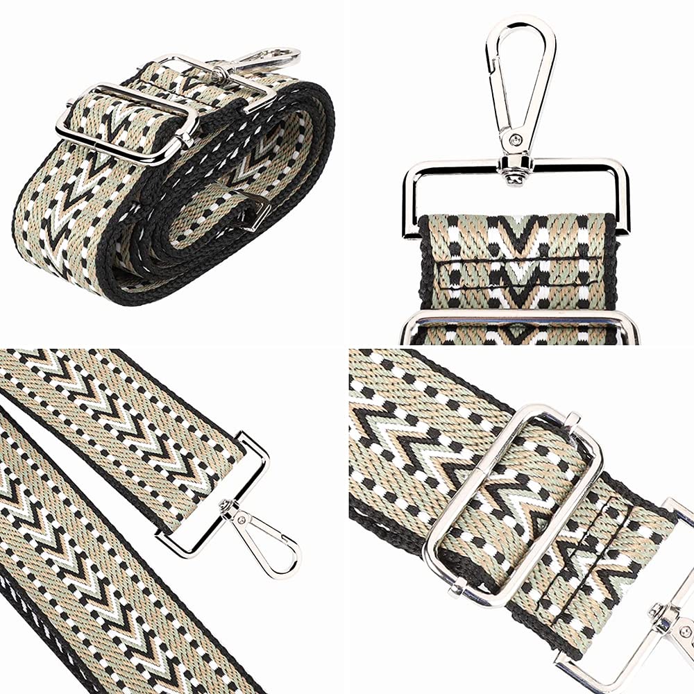 2 Adaptateurs De Bandoulière Réglables Pour Sac - Cuir PU & Métal - Remplacement Sans Perforation, Style Personnalisé