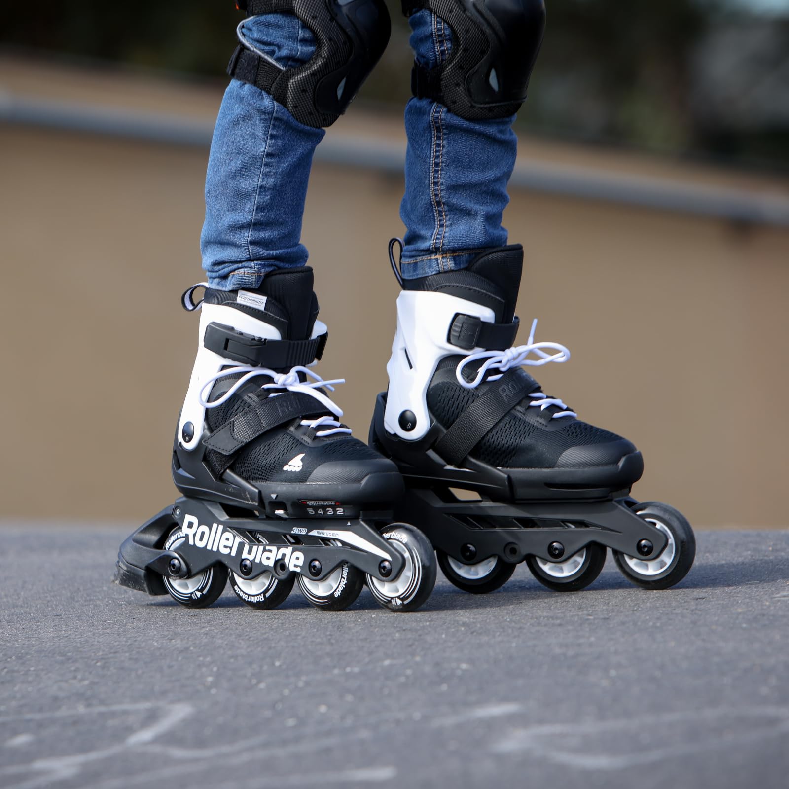 Rollerblade MICROBLADE Pattini in linea per bambini, blu notte/arancio, in diverse dimensioni