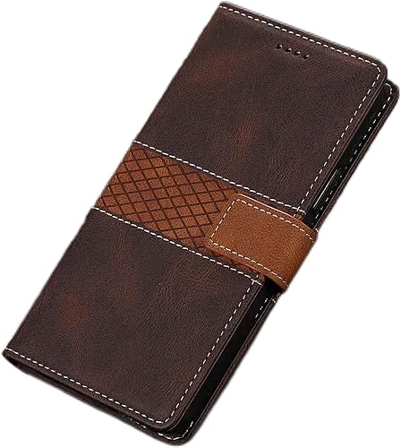 Funda tipo cartera para iPhone 13 Pro Max, funda magnética de piel sintética con tapa de alta calidad con soporte para tarjetas, función atril, TPU