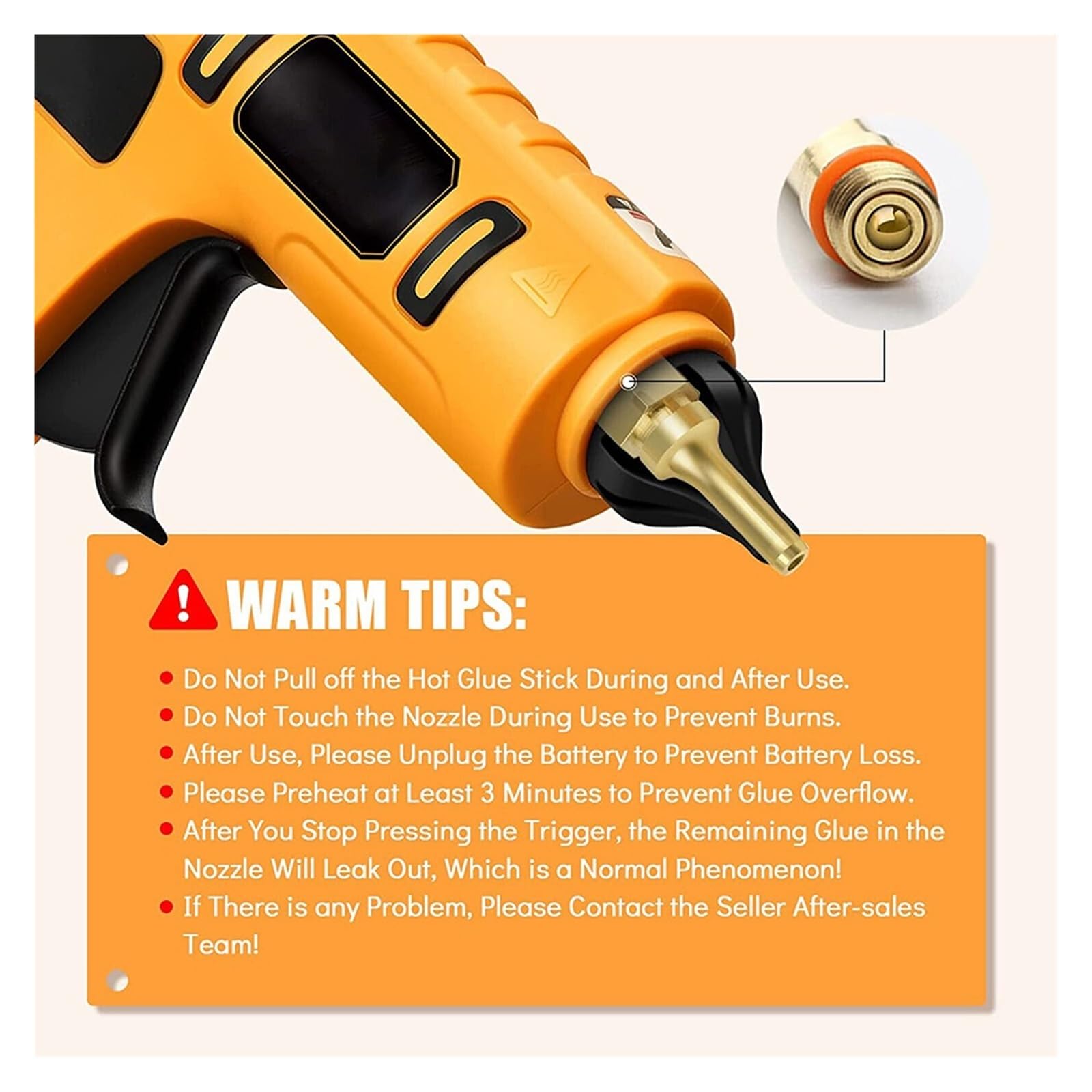 Pistola de Pegamento Caliente eléctrica inalámbrica con batería, Herramienta Manual de Adhesivo de fusión rápida para Manualidades de Silicona DIY