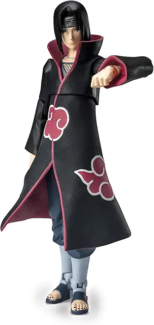 Figurine Naruto Itachi Uchiha Adulte - 12,7 cm avec 27 Points d'Articulation
