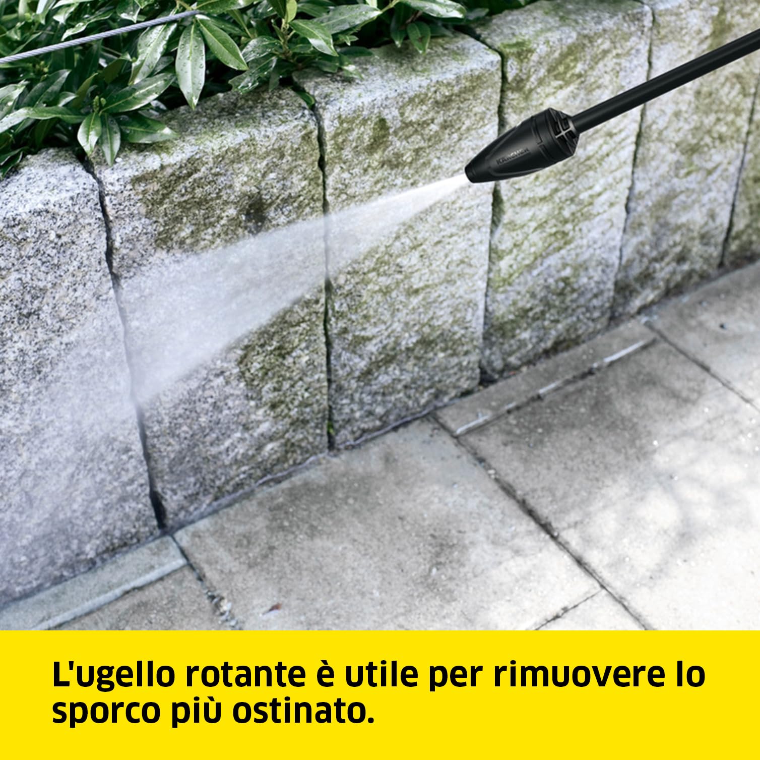 Kärcher Idropulitrice K 2 Universal Edition, Pressione max. 110 bar, Portata 360 l/h, Area di lavoro 20 m²/h, Filtro acqua, Pistola e Tubo Alta Pressione 3m, Ugello rotante