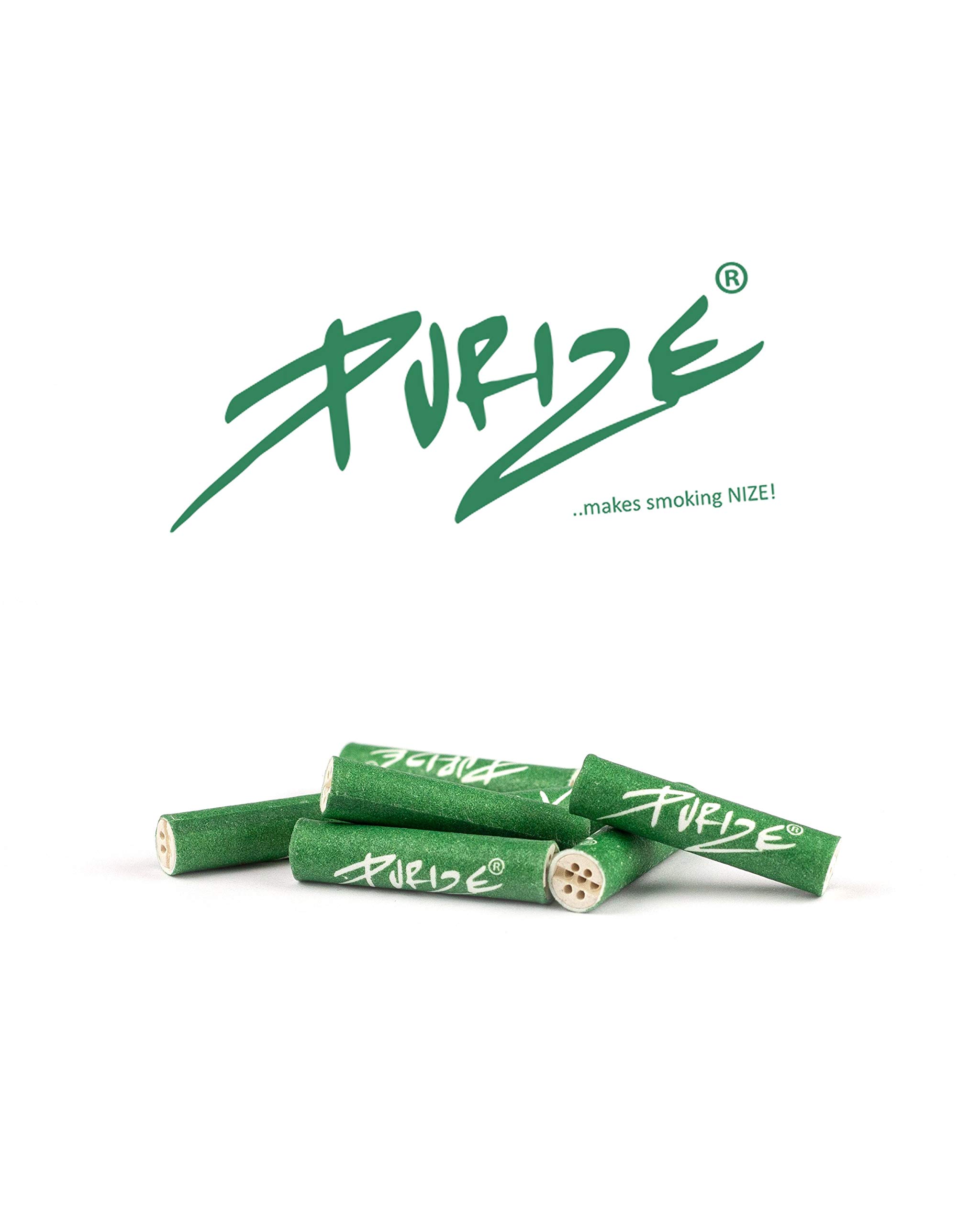 PURIZE® Lot de 250 filtres à Charbon Actif Xtra Slim Size