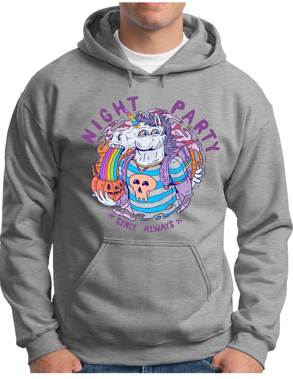 Sweat licorne trippy homme : fini les pulls gris ennuyeux - 5