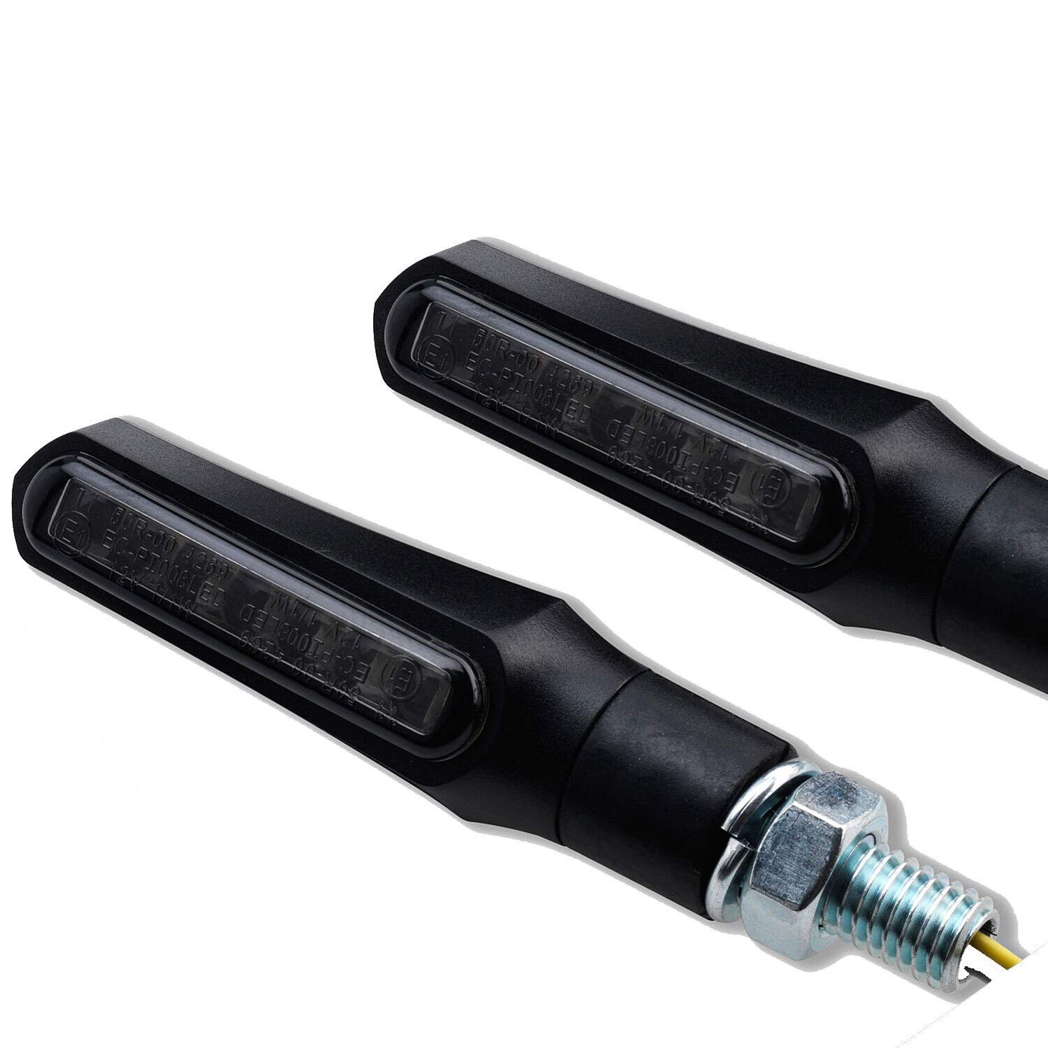 INTERMITENTE MOTO LED BARRACUDA S-LED 3 B-LUX NEGRO