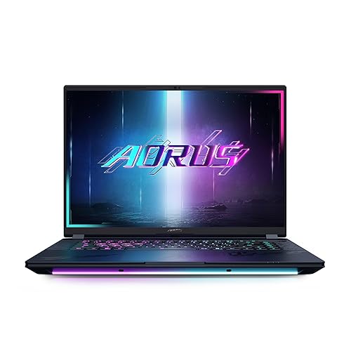 GIGABYTE AORUS Master 16 Gaming Laptop - 240Hz 2560x1600 OLED - NVIDIA GeForce RTX 5080 - Intel Core Ultra 9 275HX - 1TB SSD with 32GB DDR5 RAM - Windows 11 Home AD (AORUS Master 16 BYH-C5USE64SH)