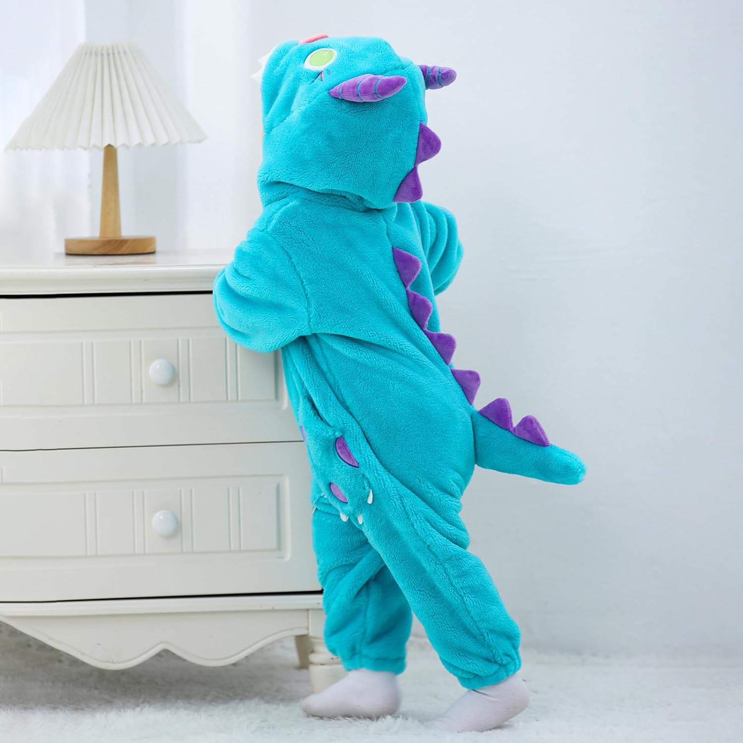 Toddler Baby Halloween Costume Baby Girl Boy Halloween Jumpsuit Fall Winter Clothes for Infant Toddler Kids - Image 6