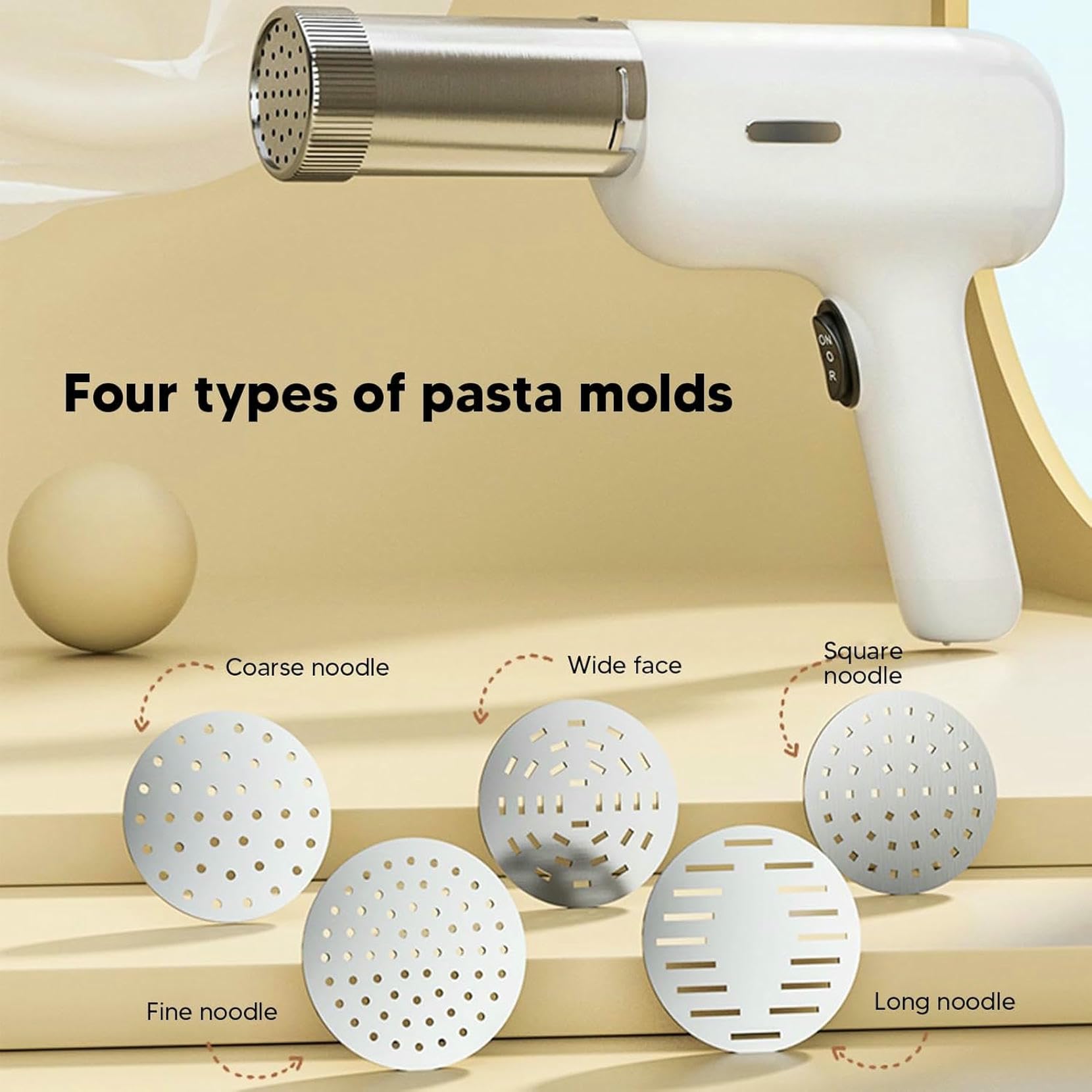 machine à pâtes, Pâtes électriques automatiques portatives