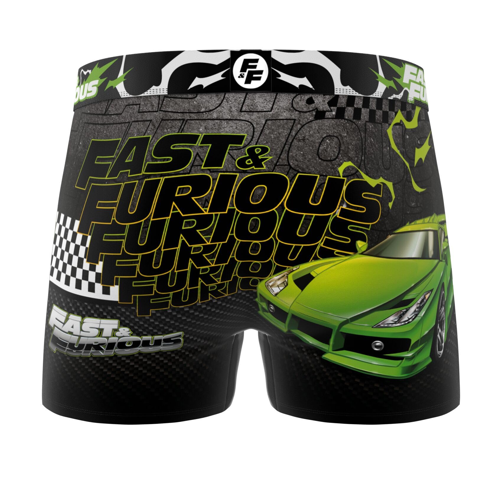 Freegun Boxer Enfant Fast and Furious, Caleçon Garçon, Confortable & Ultra-Doux (Lot de 3)
