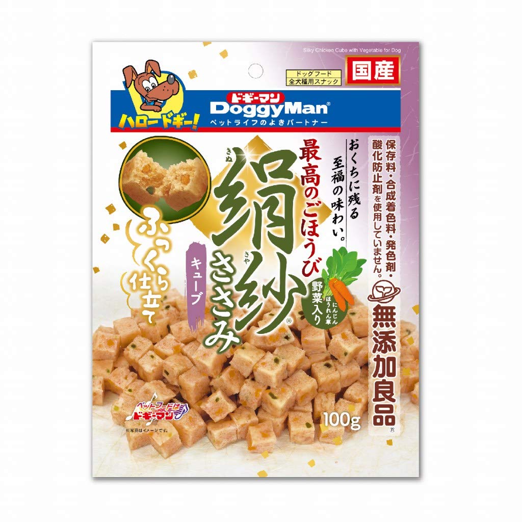 こと　絹紗 Amazon | ドギーマンハヤシ 絹紗 キューブ 野菜入り 100g