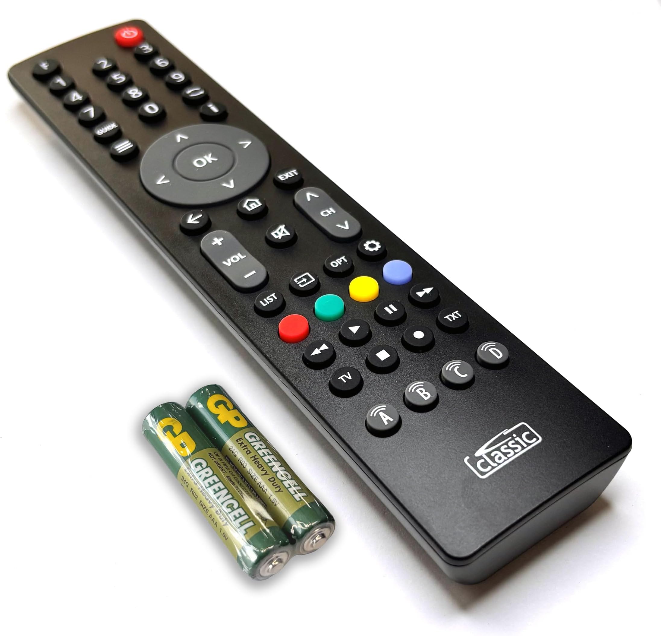 Replacement Remote Control for JOHNSON J65QI (batteries included)
