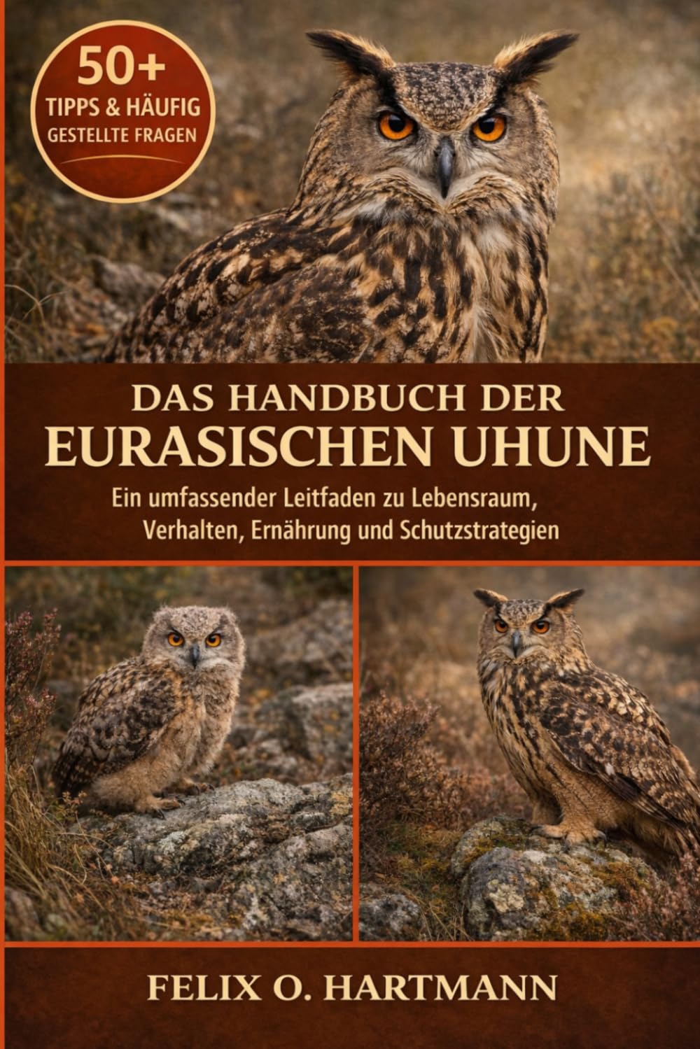 DAS HANDBUCH DER EURASISCHEN UHUNE: Ein umfassender Leitfaden zu Lebensraum, Verhalten, Ernährung und Schutzstrategien