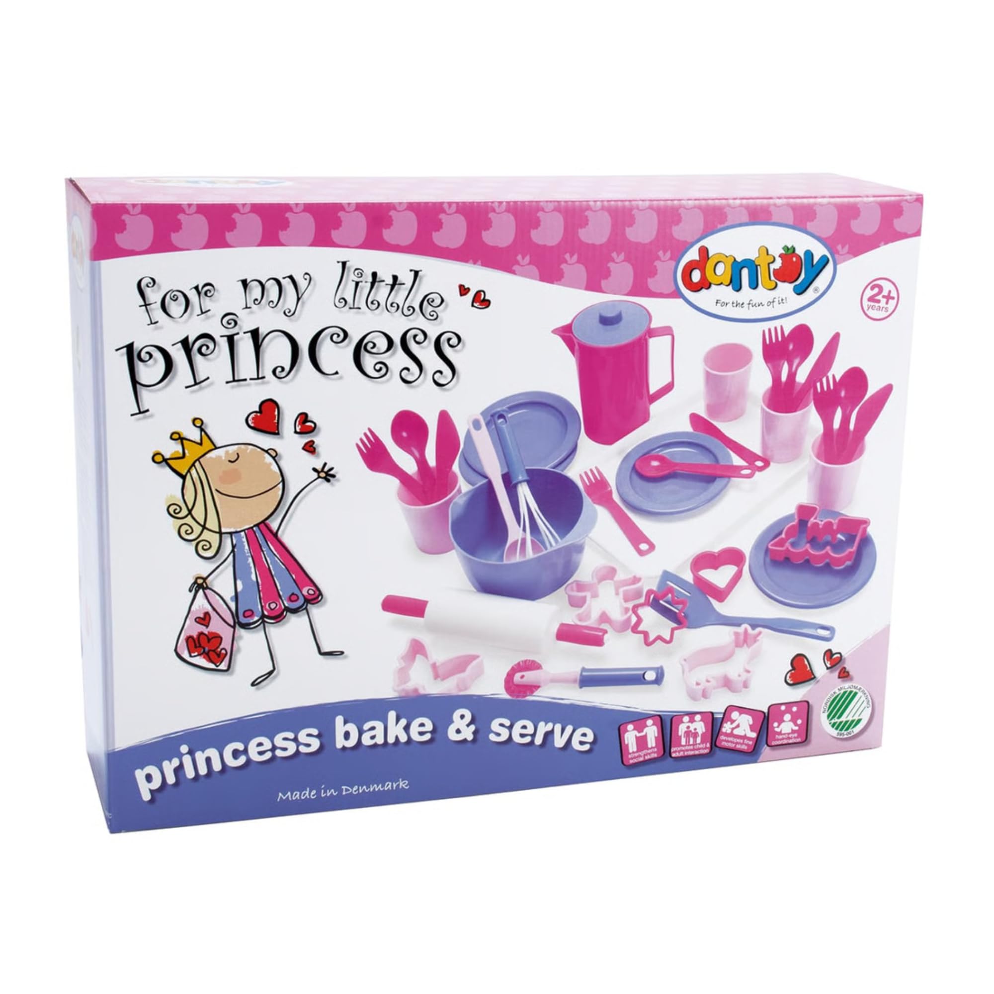 Dantoy for My Little Princess Bake and Serve Set (35 Pieces)