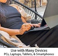 Vista 7 de Swiftpoint ProPoint - Ratón ergonómico inalámbrico, PowerPoint Presentation Clicker y puntero láser, recargable con Bluetooth para portátiles