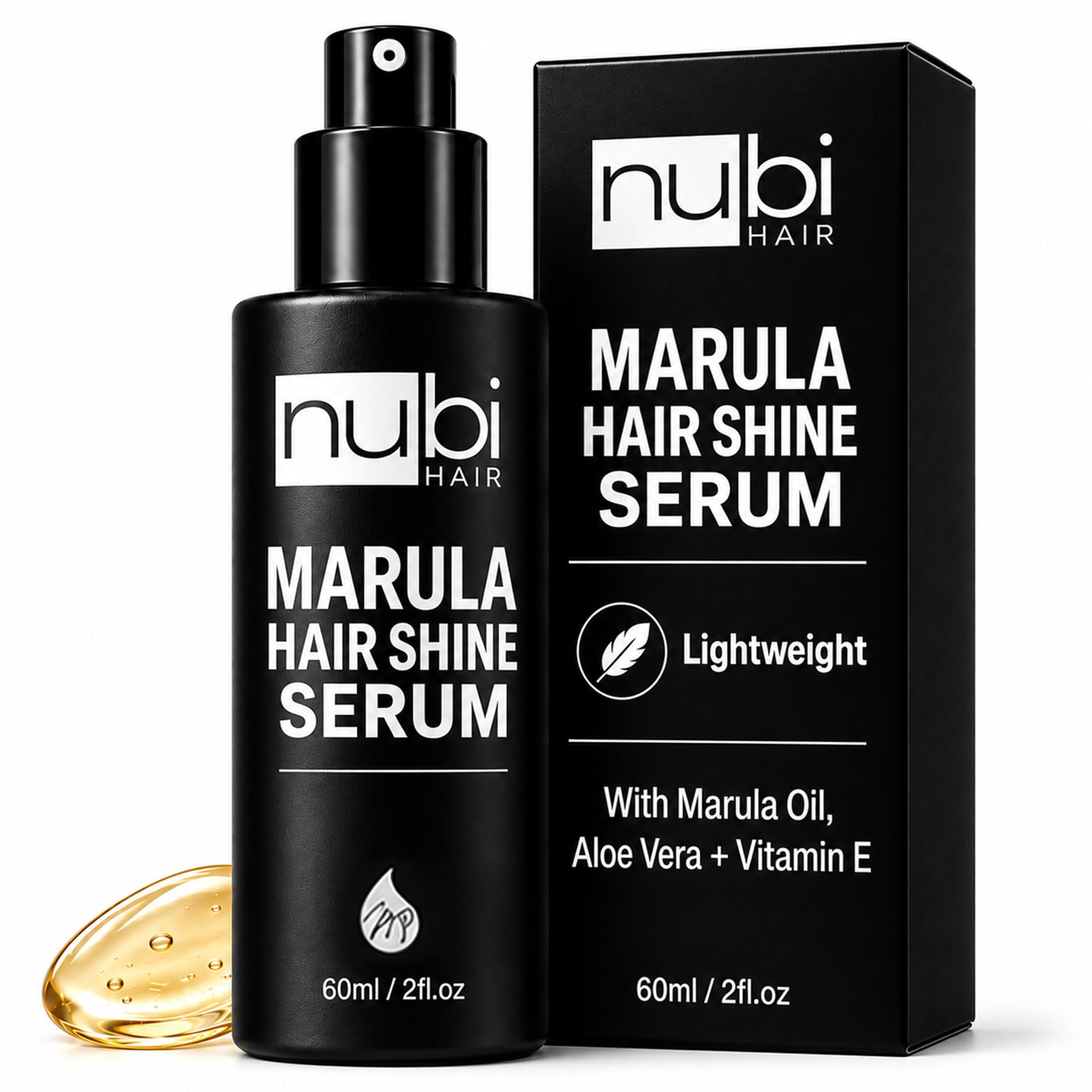 Amazon.com: Nubi Marula Oil Hair Serum - Shine Booster