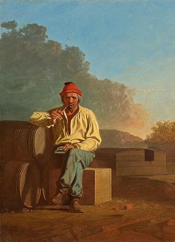 Eurisko Studios Mississippi Boatman by George Caleb Bingham Art Print