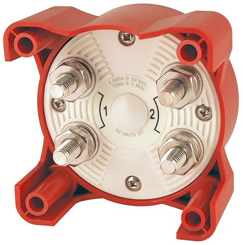 Miniatura 4 de Interruptores de batería de 350 Amp E-Series de Blue Sea Systems, Azul