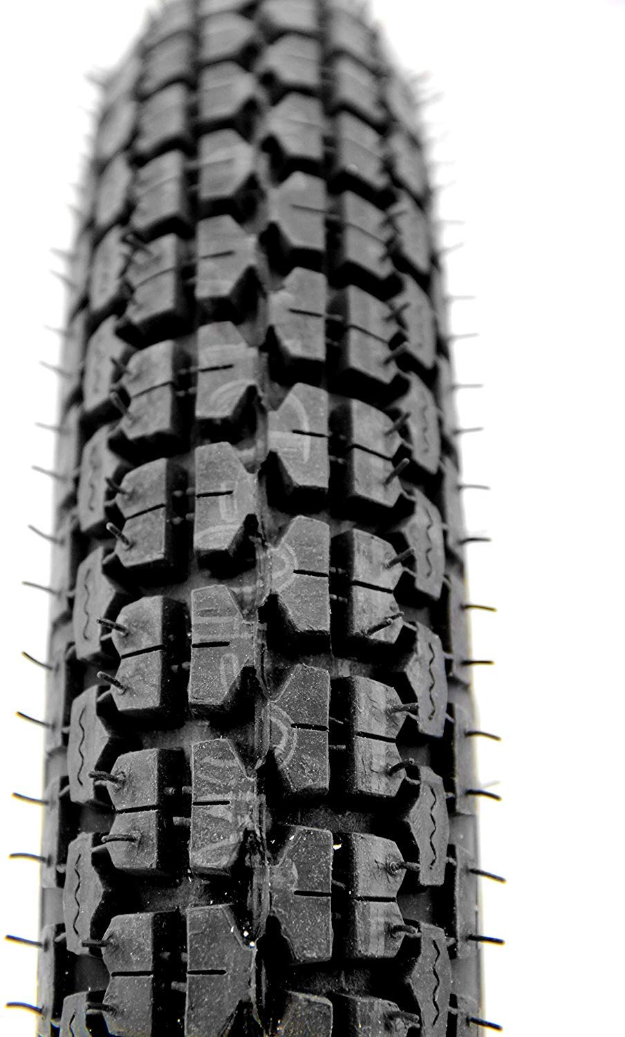 Set 2x Kenda Reifen 3,50 x 10 Zoll, Profil K303A, 4PR, 51J, TT inklusive 2x Schlauch 3,50 x 10 Zoll für Roller