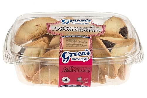 Vista 11 de Green's Hamantashen surtido de panadería, paquete de 2 de 12 onzas, galletas de mantequilla con mantequilla, fresca y deliciosa, con certificación