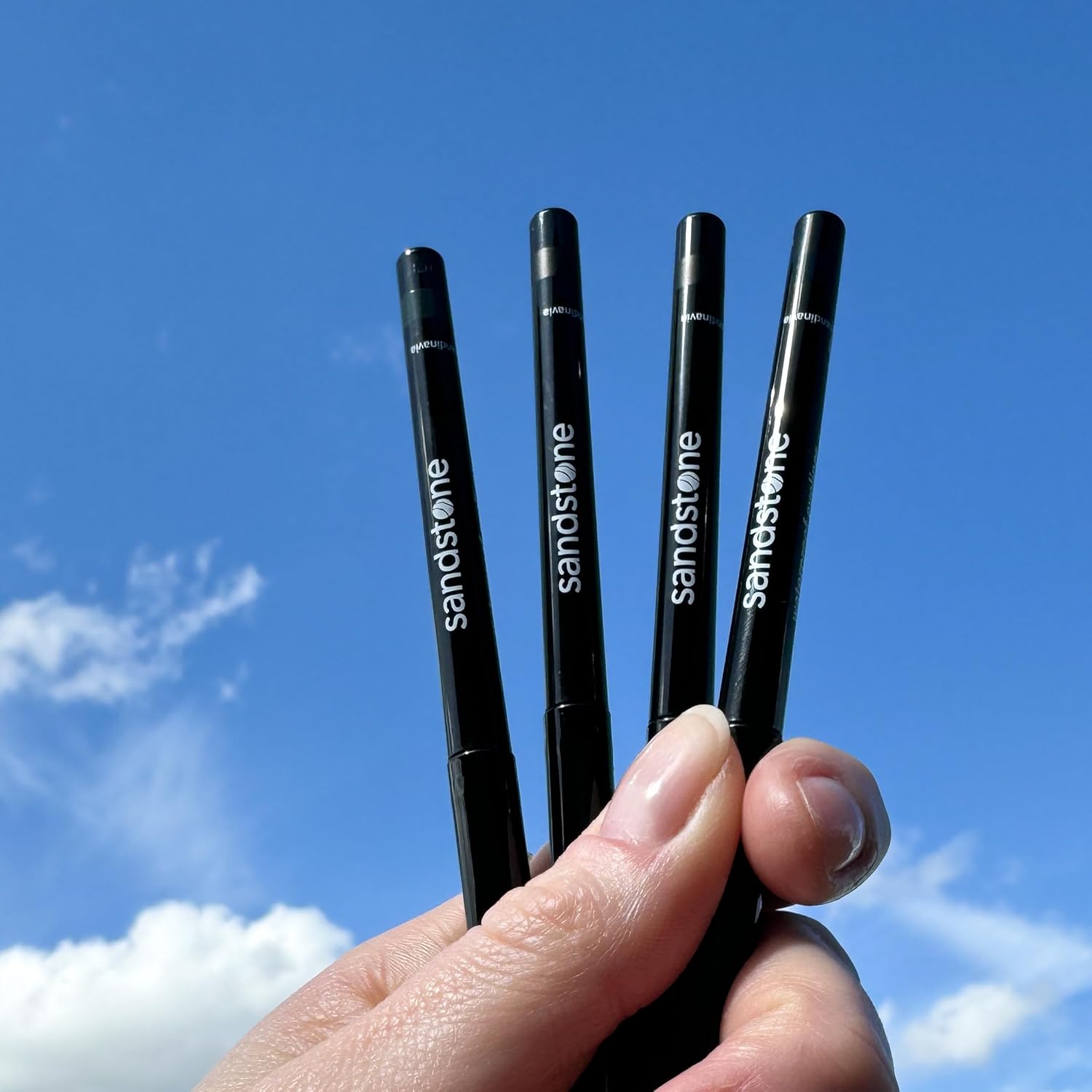 Sandstone Scandinavia Waterproof Eyeliner Pencil - Vegan Hypoallergenic for Sensitive Eyes - Smudge Proof - Fragrance Free - Smooth (Blue) - Image 9