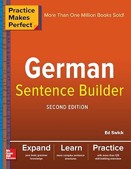 Practice Makes Perfect German Sentence Builder