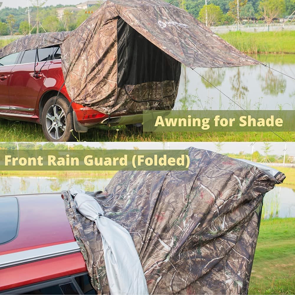 Super Sale ๐ Everybody Preps SUV Tent Car Tent Camo for Small Mid and Large Size SUV Waterproof Tailgate Awning Tent for Camping Travel Emergency Bug Out ๐ฅ Flash Sale Everybody Preps SUV Tent Car Tent Camo for Small Mid and Large Size SUV Waterproof Tailgate Awning Tent for Camping Travel Emergency Bug Out
