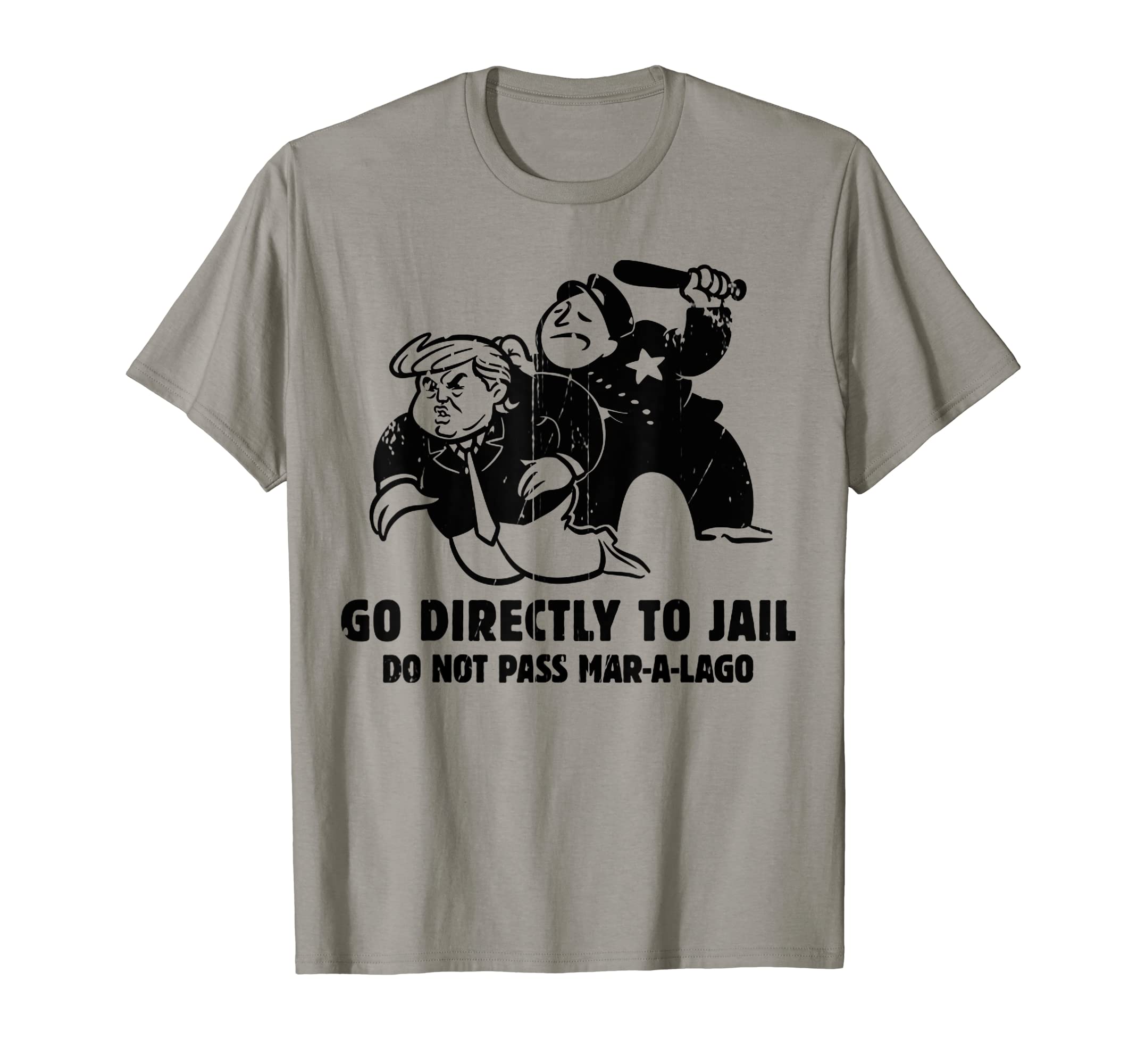 Vintage Trump Go Directly To JailT-Shirt