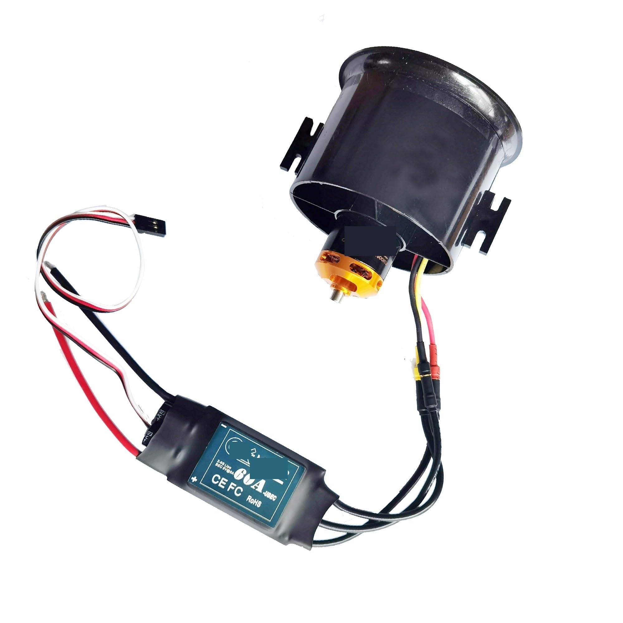 Moteur 1800KV EDF 60A esc pour optimiser la poussée de votre jet
