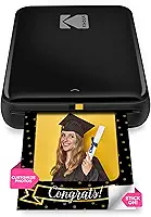 KODAK Step Instant Impressora fotográfica para smartphone – Impressora móvel sem fio portátil mini colorida – fotos adesivas Zink 5 x 7,6 cm – Bluetooth compatível com dispositivos iOS e Android –