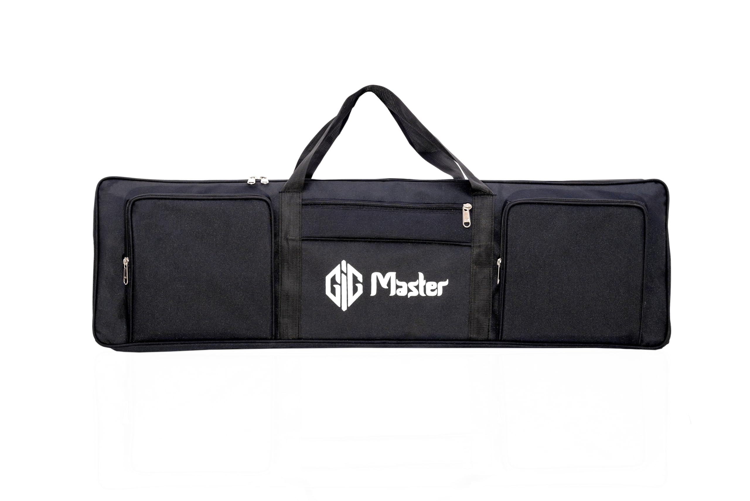 Heavy Padded Keyboard Bag/Cover/Case for M-Audio Oxygen Pro 61, 61 Keys USB Midii Controller Keyboard with Dust Cover & Double Pocket(Black)