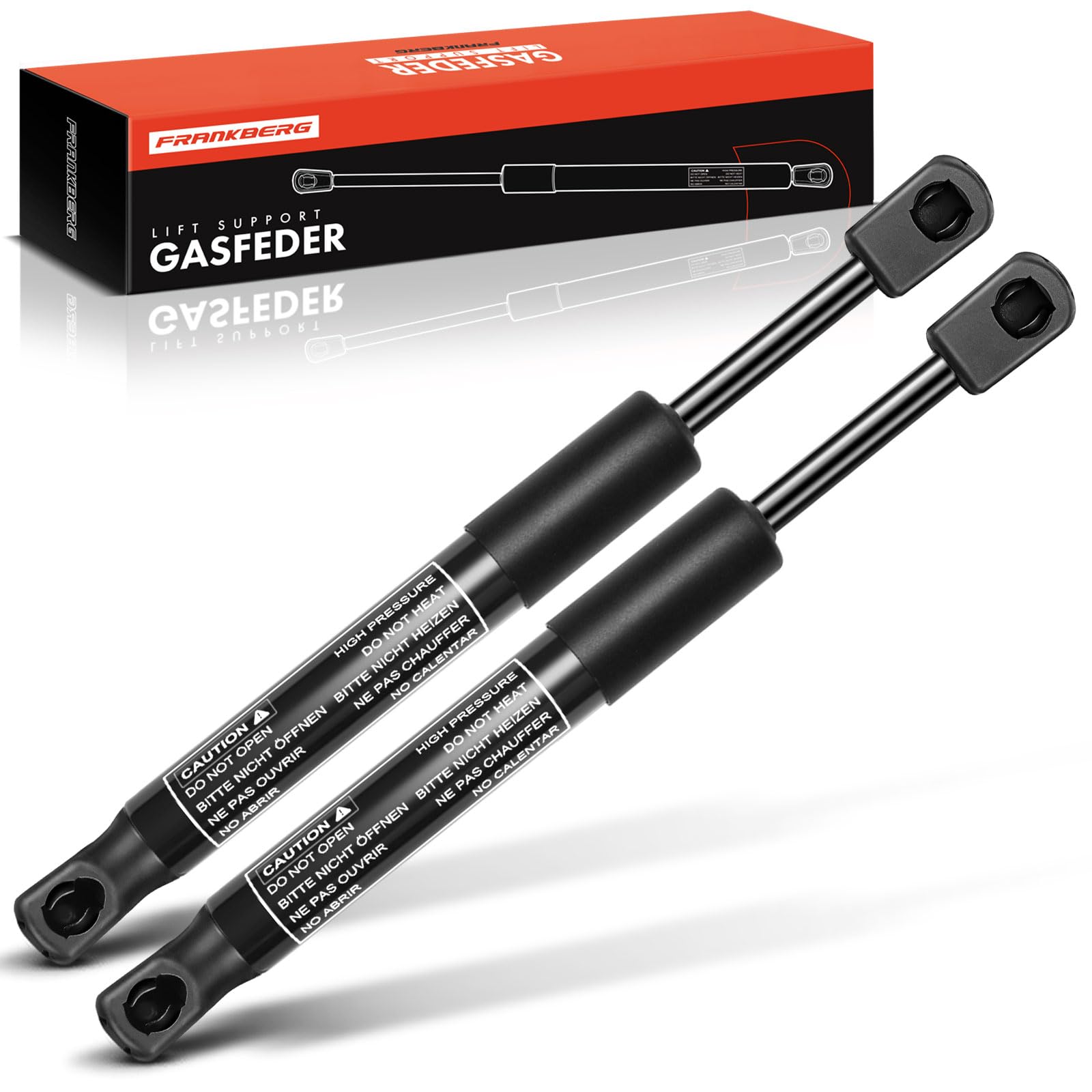 Frankberg 2x Gas Struts Tailgate Compatible with Golf MK III All Engine Convertible 1993 1994 1995 1996 1997 1998 Replace# 1E0827550
