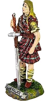 Amazon.co.jp: ウィリアム・ウォレススコットランド人樹脂置物