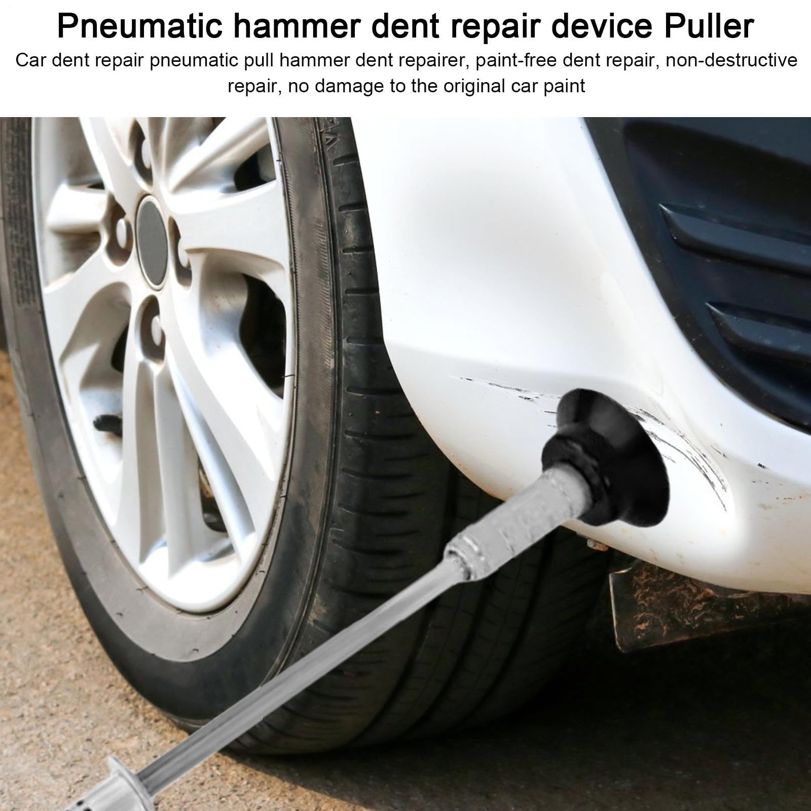 Strumento di Riparazione delle ammaccature | Kit di Riparazione della carrozzeria Professionale Senza verniciatura, a percussione e Cuscinetto per Il restauro del Veicolo – Attrezzature