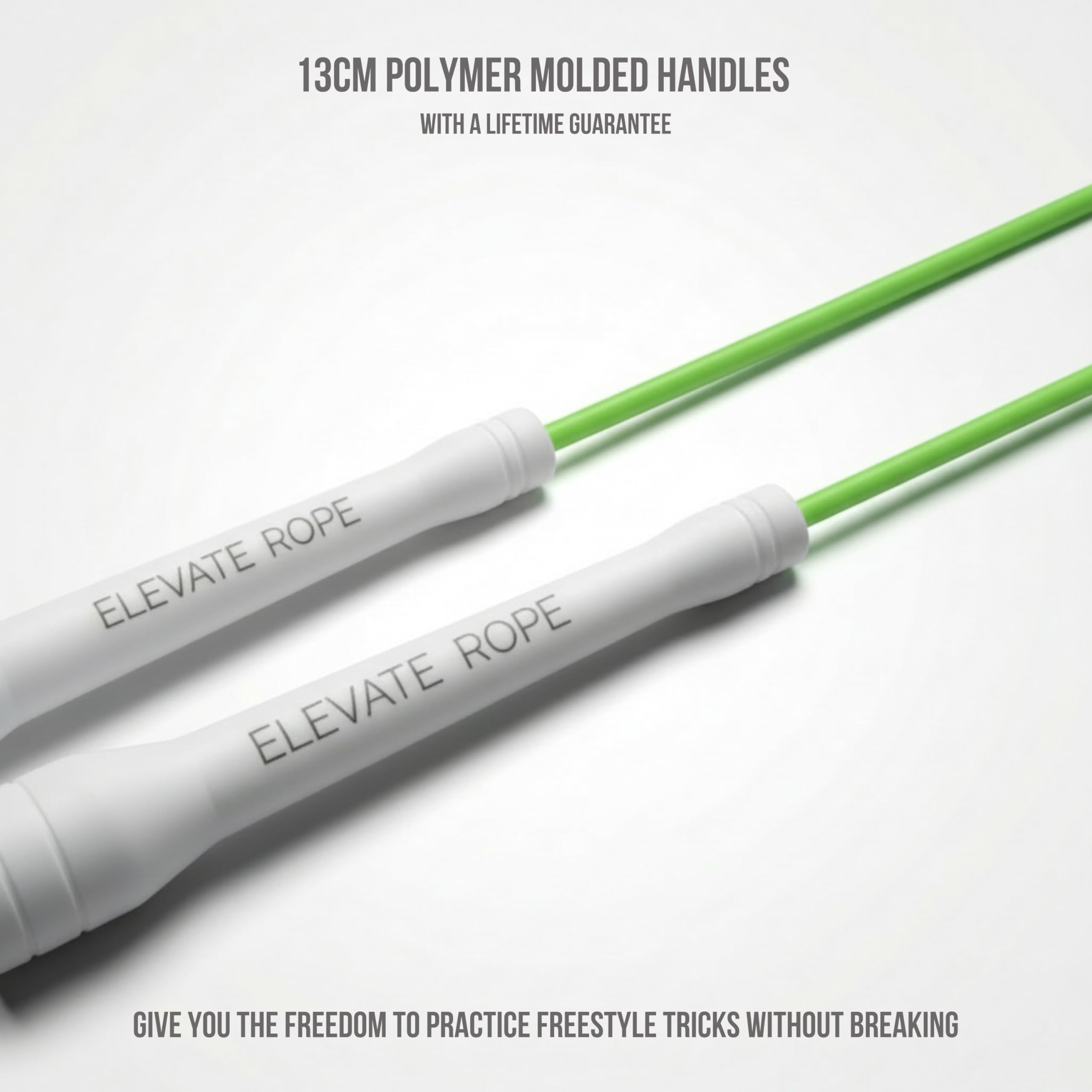 Elevate Rope Comba de Saltar Speed Rope 5mm - Cuerda Cardio sin Rodamientos