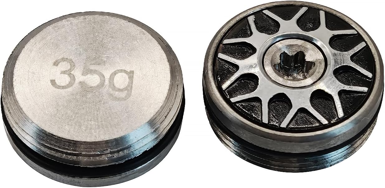 2pcs Golf Weights for Odyssey Stroke Lab, O-Works, Two-Ball Ten Putters