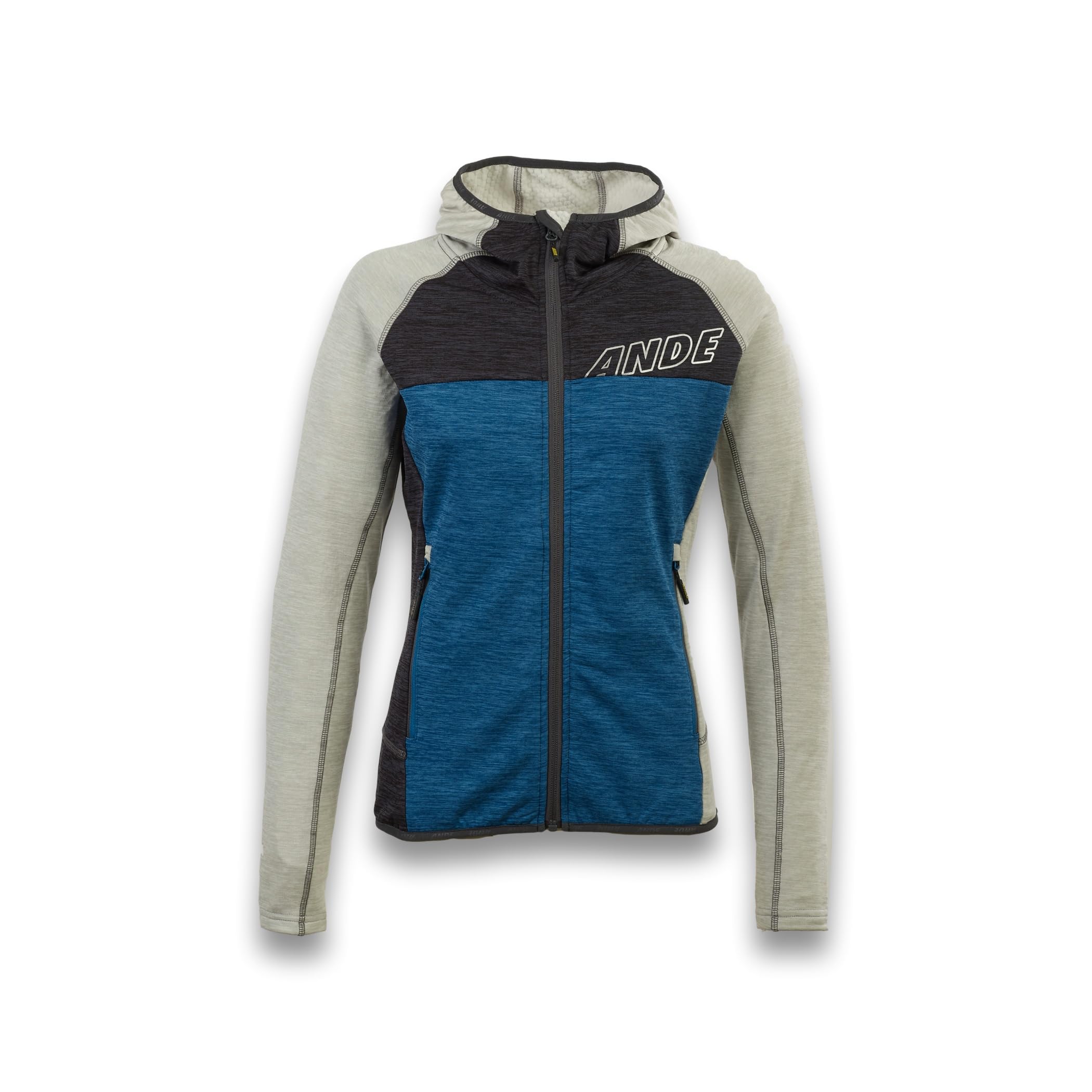 Ande Women's Qualido Full Zip Fleece - Medium Weight and Breathable for Outdoor Activities