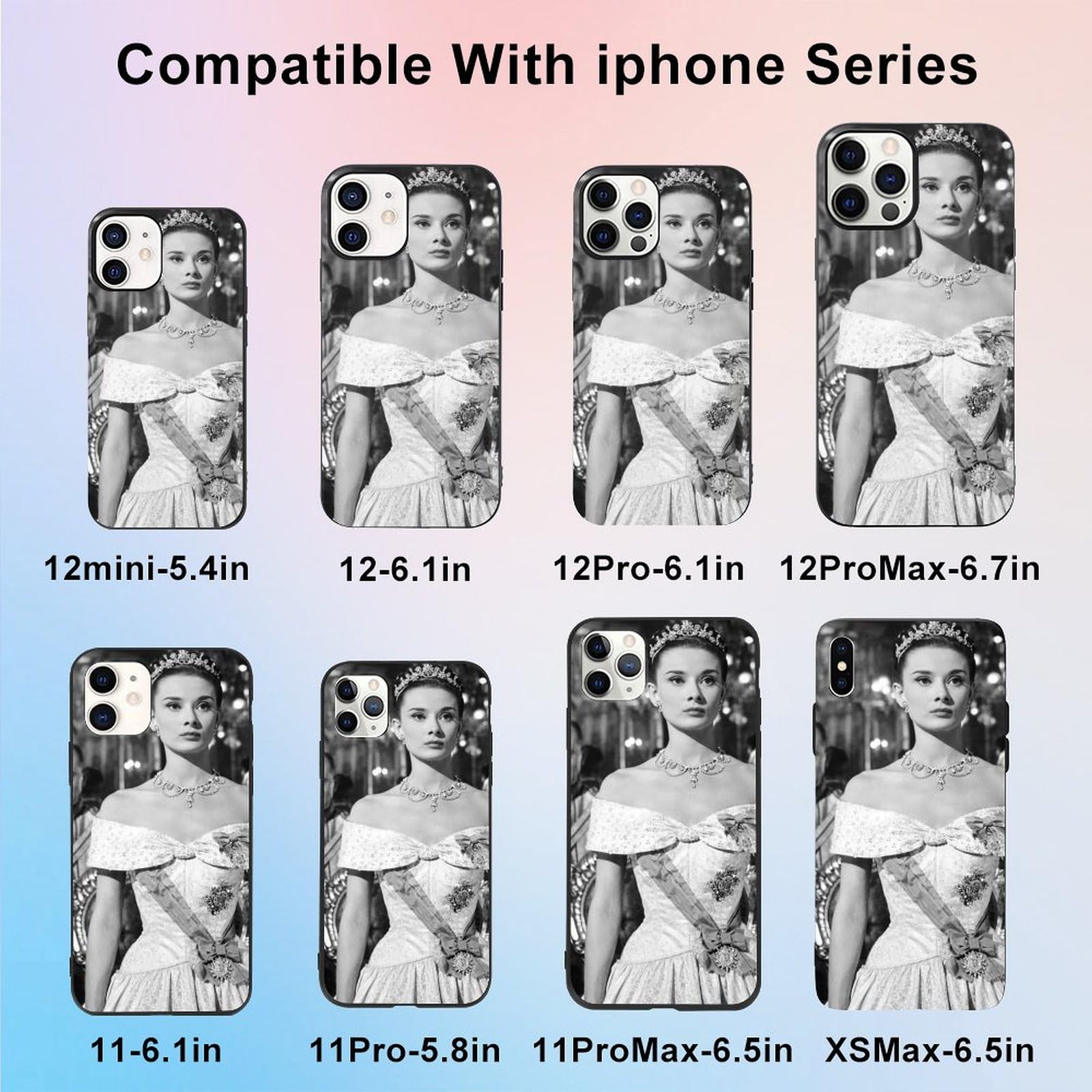 オードリーヘップバーン Amazon.co.jp: オードリー・ヘップバーン iPhone13 対応 ケース
