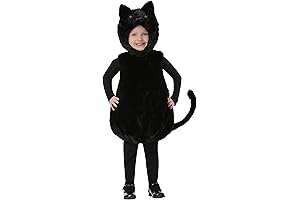 Adorable Black Cat Costume for Toddlers