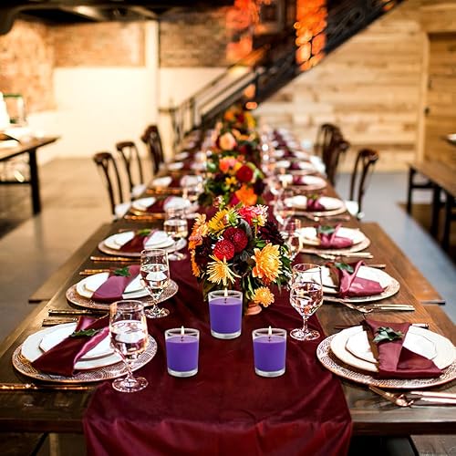 Miniatura 2 de Velas votivas perfumadas en vidrio, cera de soja de 15 horas para aliviar el estrés, velas de regalo para mesa de boda, hogar, spa, vacaciones,