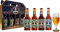 Presente Degustação de Cerveja Artesanal Schornstein: Bock + Pilsen + IPA + Weiss + Taça 350 ml
