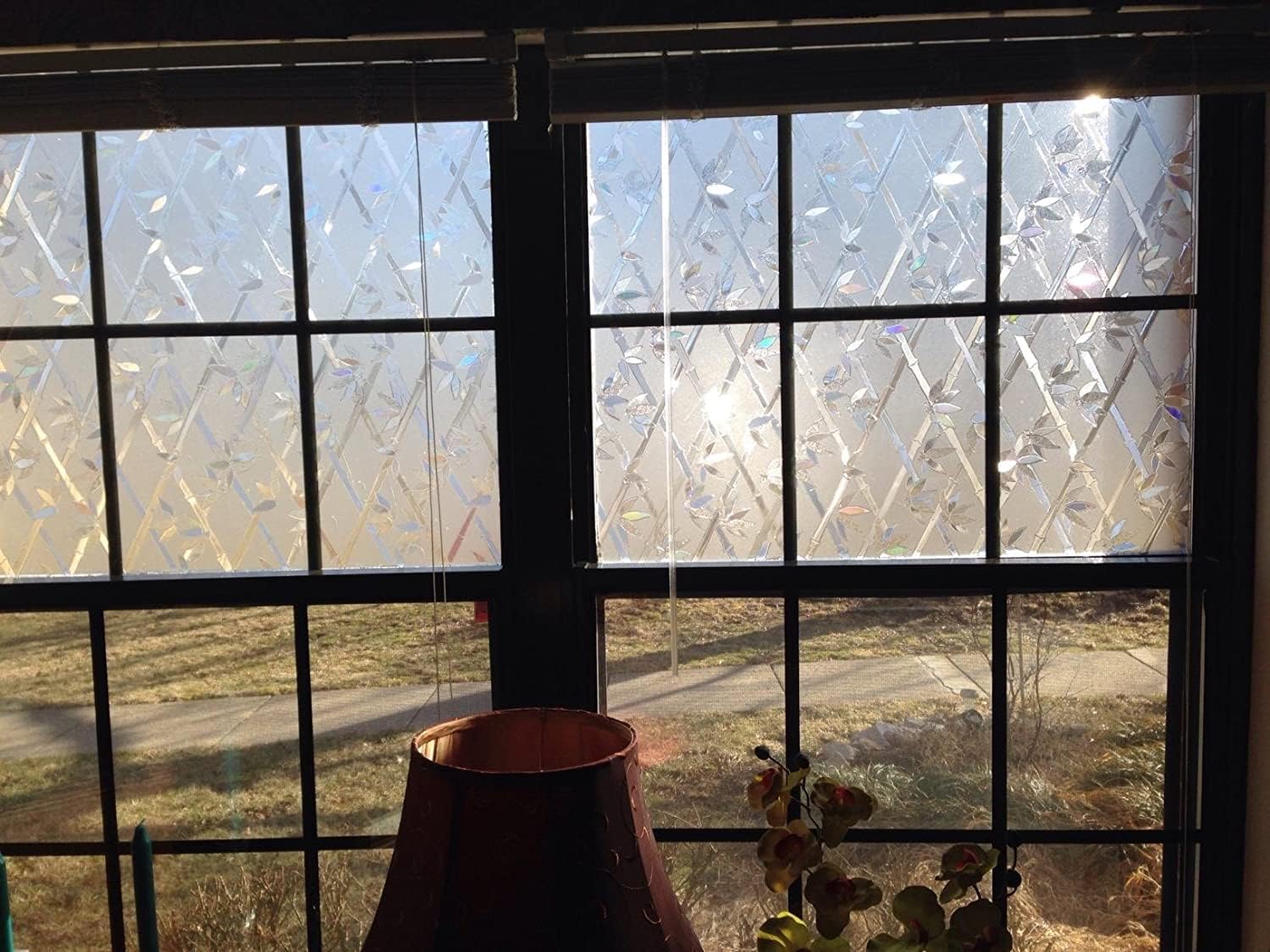 ウィンドウフィルム レインボー ウィンドウフィルム 3D 静的装飾 プライバシー用 ガラスステッカー ホームデコレーション 遮光ウィ