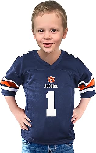 Little King NCAA Touchdown Pass-Team - Camiseta de fútbol para niños pequeños, tallas 2T 3T 4T 6