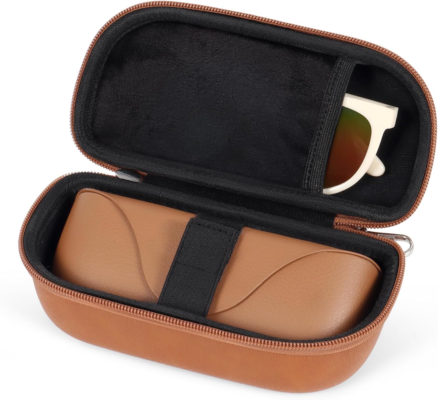 WOMACO Onerous Sun shades Case for Rayban Meta Glasses Cost Case, Good Eyeglasses Equipment, Journey Twin Sun shades Case