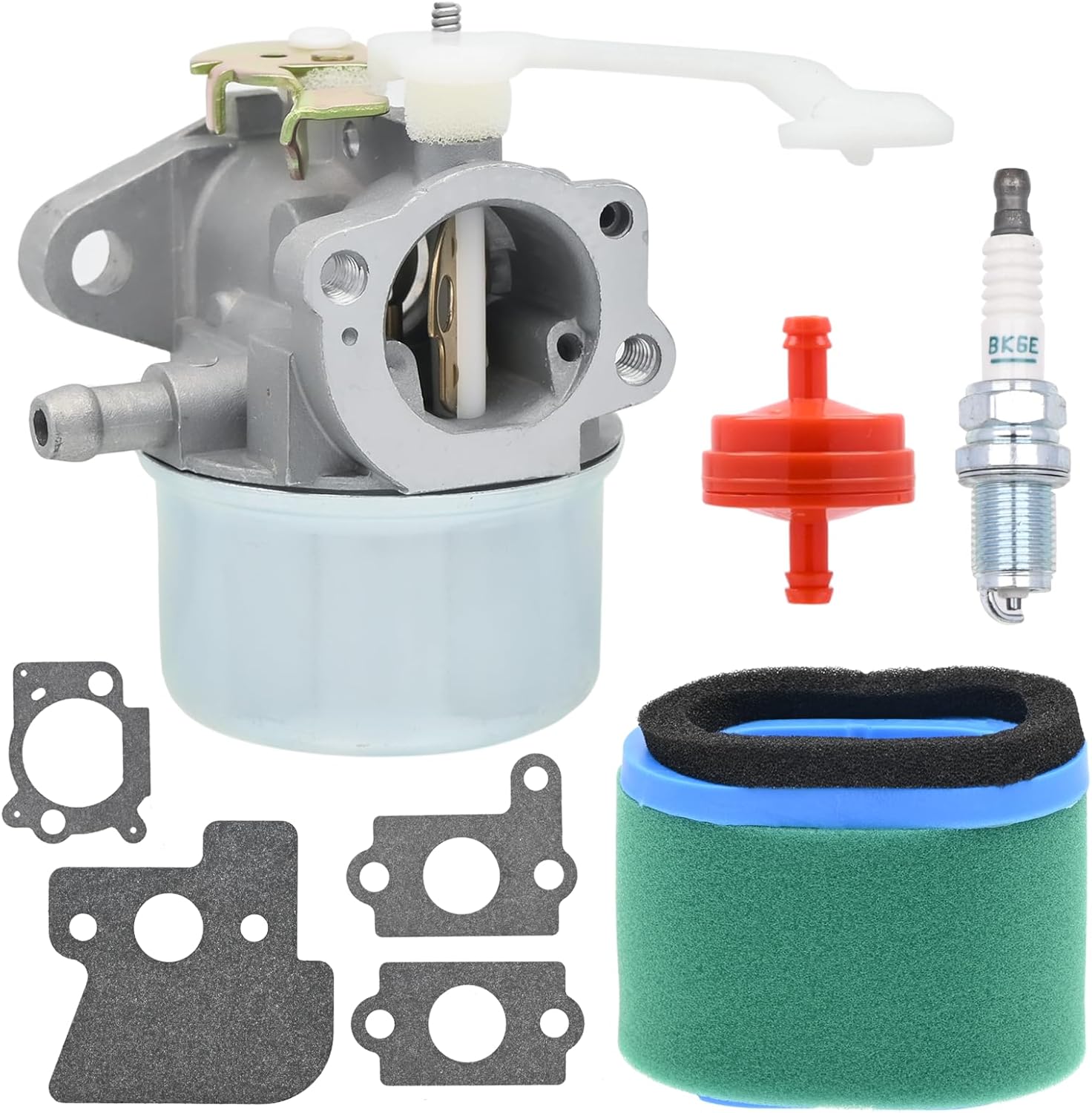 Hypersky 698055 Carburetor with 697029 690610 Air Filter for Briggs Stratton 694203 121602 121607 121612 690152 698055 Engines Craftsman Pressure Washer
