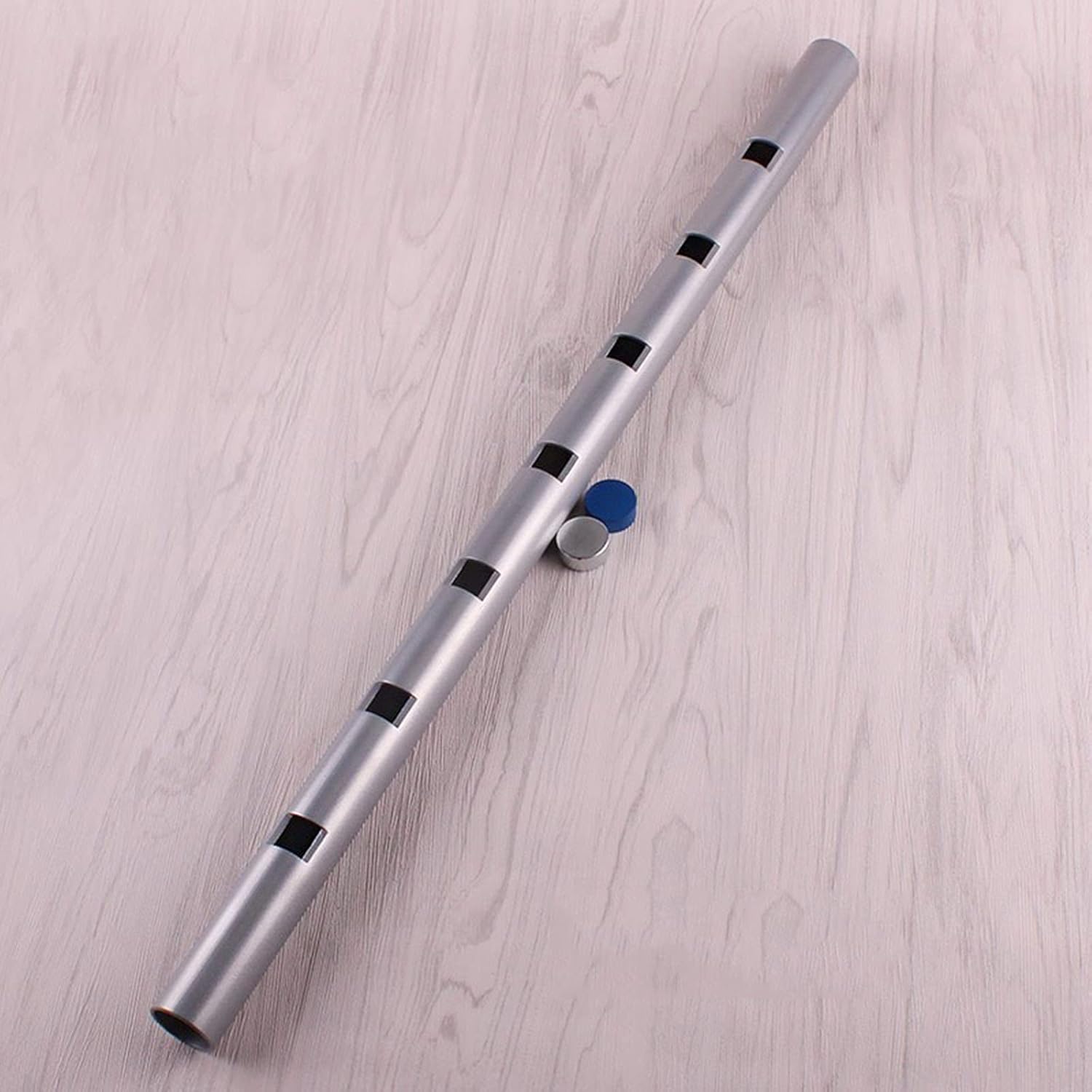 Electromagnetic Damping Demonstrator, Perforated Aluminum Tube, Strong Magnetic Block, Plastic Block, Physical Experiment Equipment