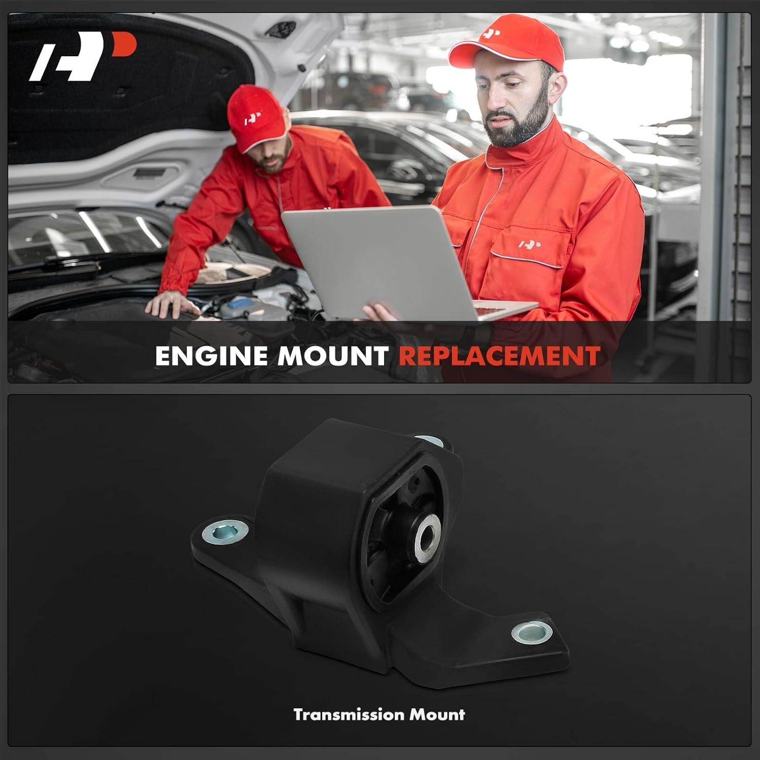 A-Premium Transmission Mount Compatible with Honda Pilot 2009-2015, Odyssey 2011-2013, 3.5L